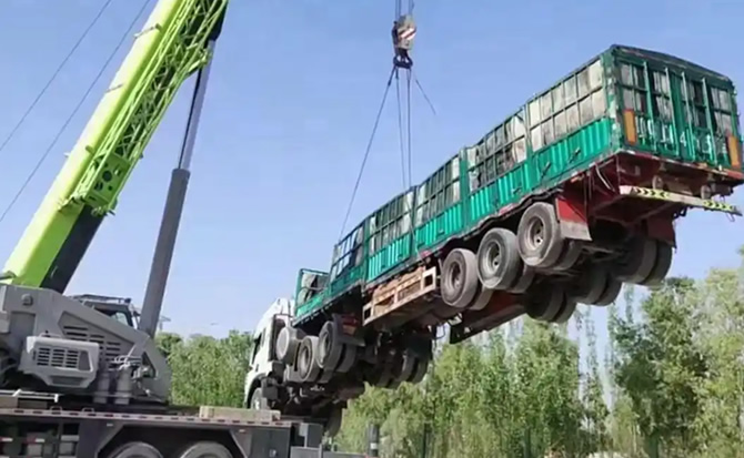 晋源区道路脱困救援案例